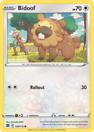 120/172 - Bidoof - [Common]