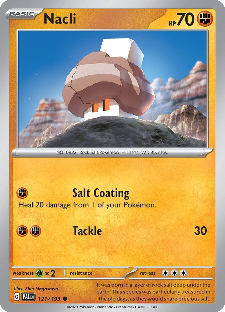 121/193 - Nacli - [Common] - Reverse Holo