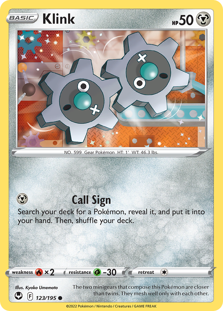 123/195 - Klink - [Common] - Reverse Holo