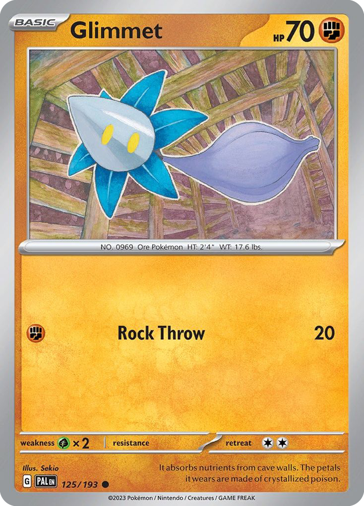 125/193 - Glimmet - [Common] - Reverse Holo