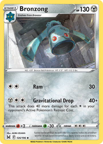 126/196 - Bronzong - [Uncommon]