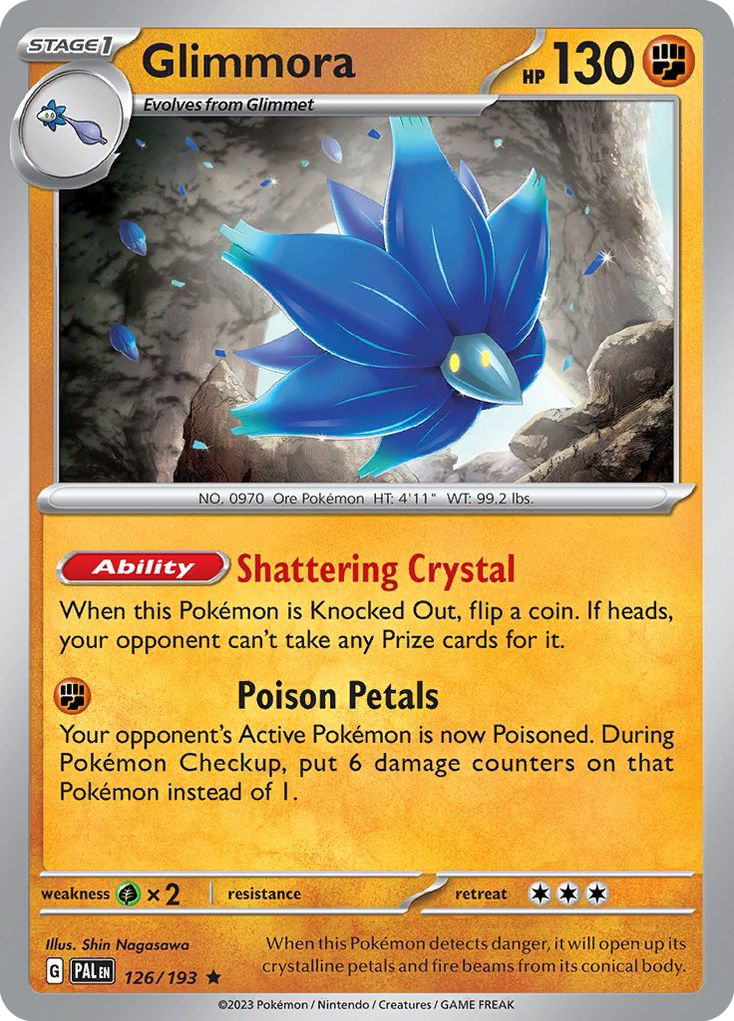 126/193 - Glimmora - [Rare] - Reverse Holo