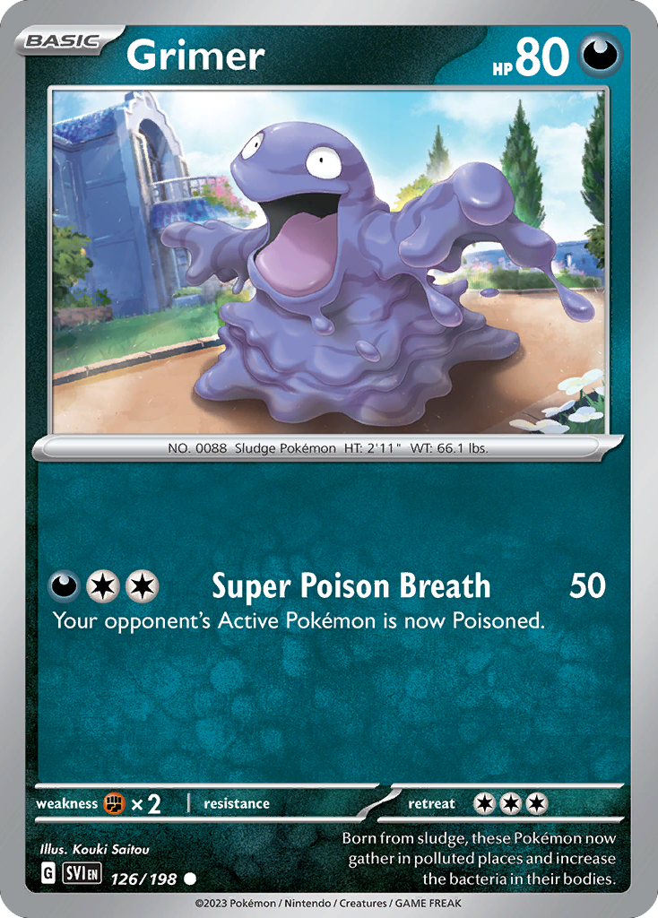 126/198 - Grimer - [Common]
