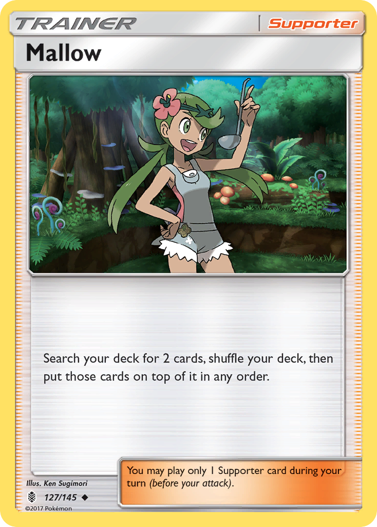 Pokémonkaart 127/145 - Mallow - Guardians Rising - [Uncommon]