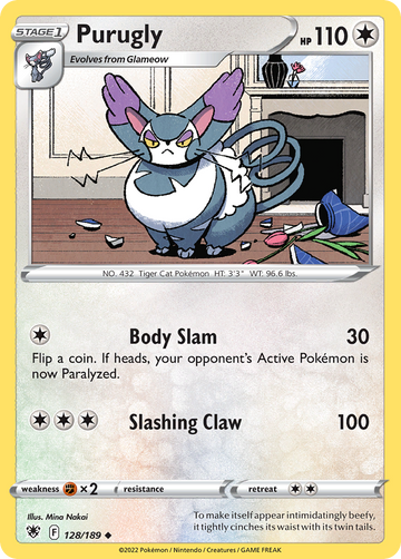 128/189 - Purugly - [Uncommon]