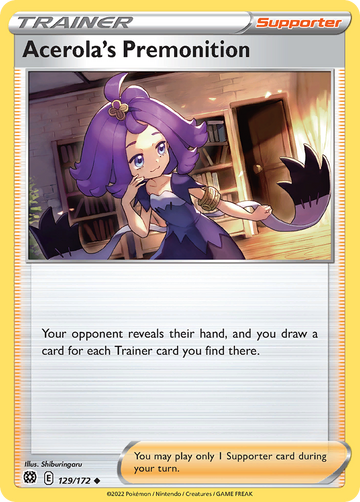 129/172 - Acerola's Premonition - [Uncommon]