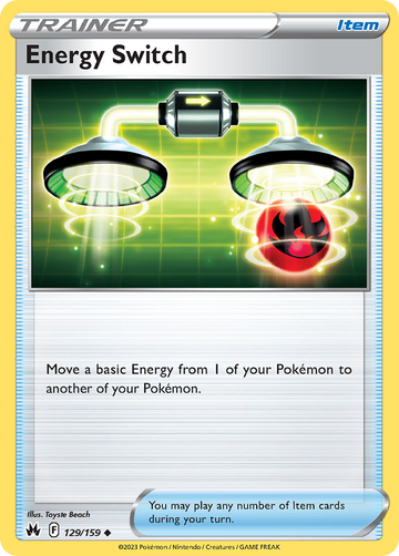 129/159 - Energy Switch - [Uncommon] - Reverse Holo