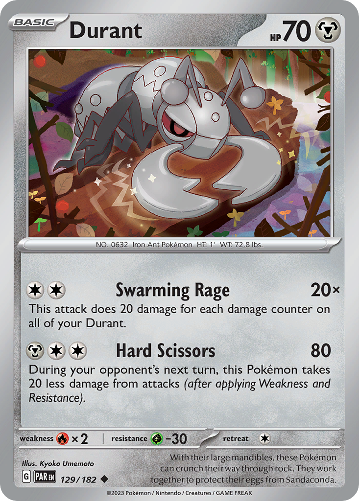 129/182 - Durant - [Uncommon]-Pokemeister