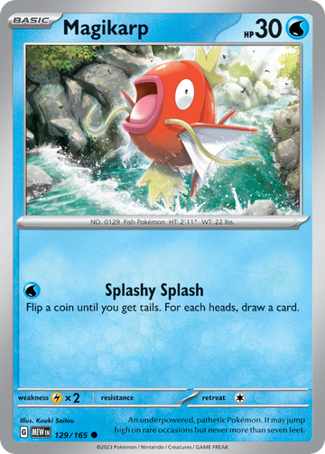 129/165 - Magikarp - [Common]