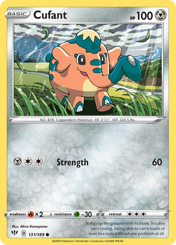 131/189 - Cufant - [Common] - Reverse Holo