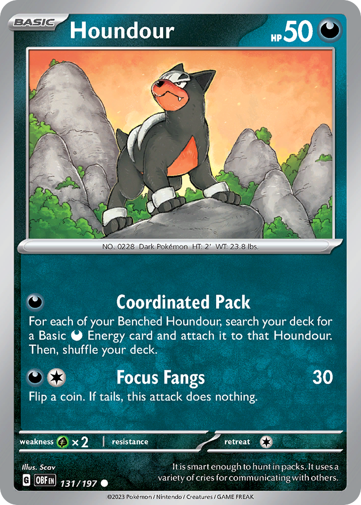 131/197 - Houndour - [Common]