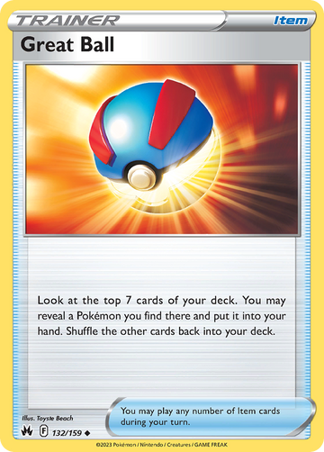 132/159 - Great Ball - [Uncommon]