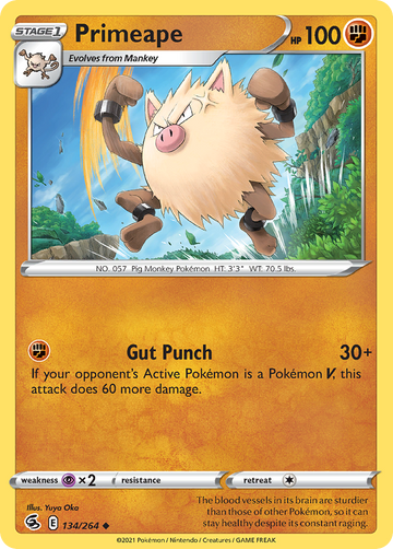 134/264 - Primeape - [Uncommon]