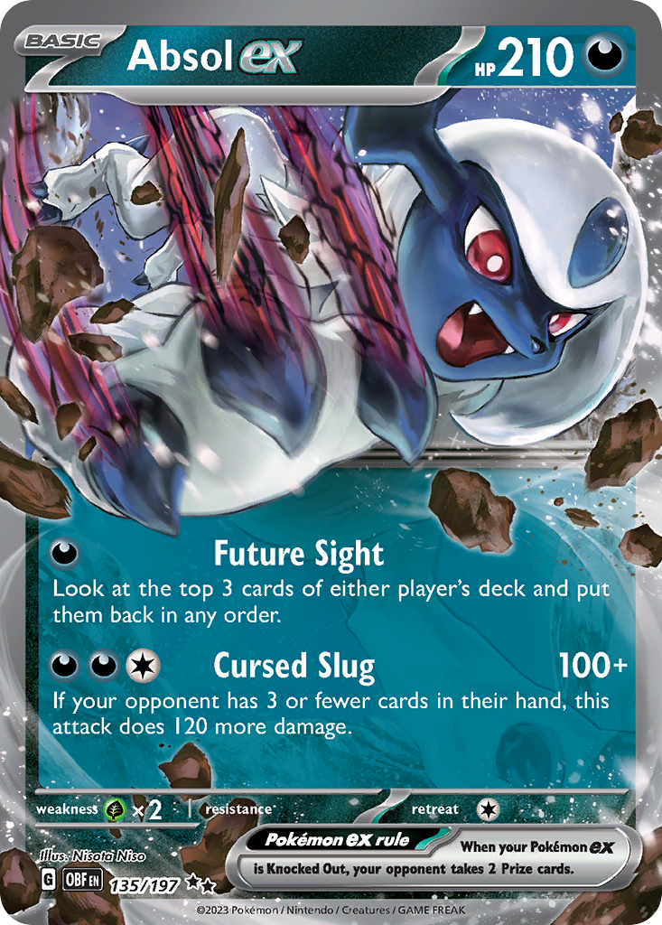 135/197 - Absol ex - [Double Rare]