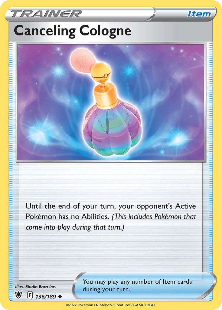 136/189 - Canceling Cologne - Reverse Holo - [Uncommon]