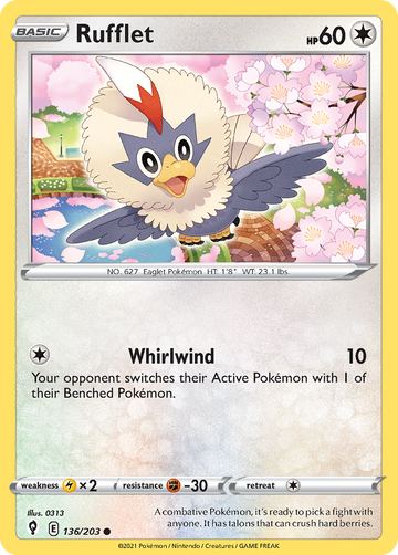 136/203 - Rufflet - [Common]