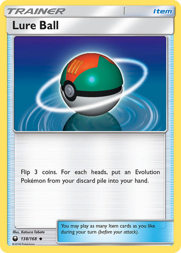 Pokémonkaart 138/168 - Lure Ball - Celestial Storm - [Uncommon]