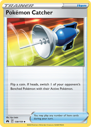 138/159 - Pokémon Catcher - [Uncommon] - Reverse Holo