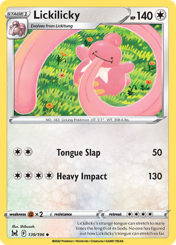 139/196 - Lickilicky - [Uncommon]