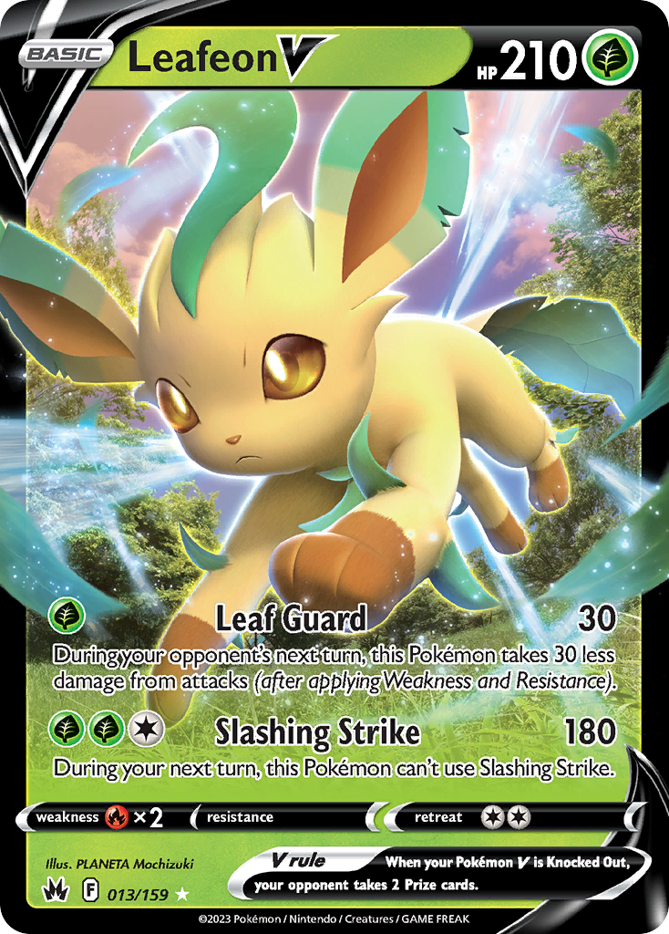 013/159 - Leafeon V - [Rare Holo V]