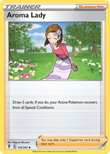 141/203 - Aroma Lady - Reverse Holo - [Uncommon]