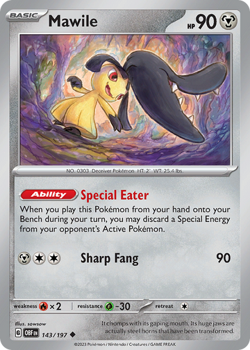 143/197 - Mawile - [Uncommon] - Reverse Holo