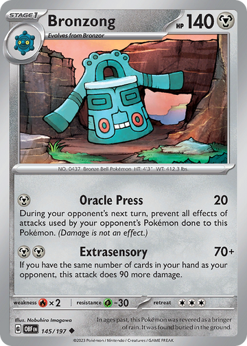 145/197 - Bronzong - [Uncommon]