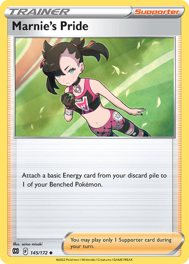 145/172 - Marnie's Pride - Reverse Holo - [Uncommon]