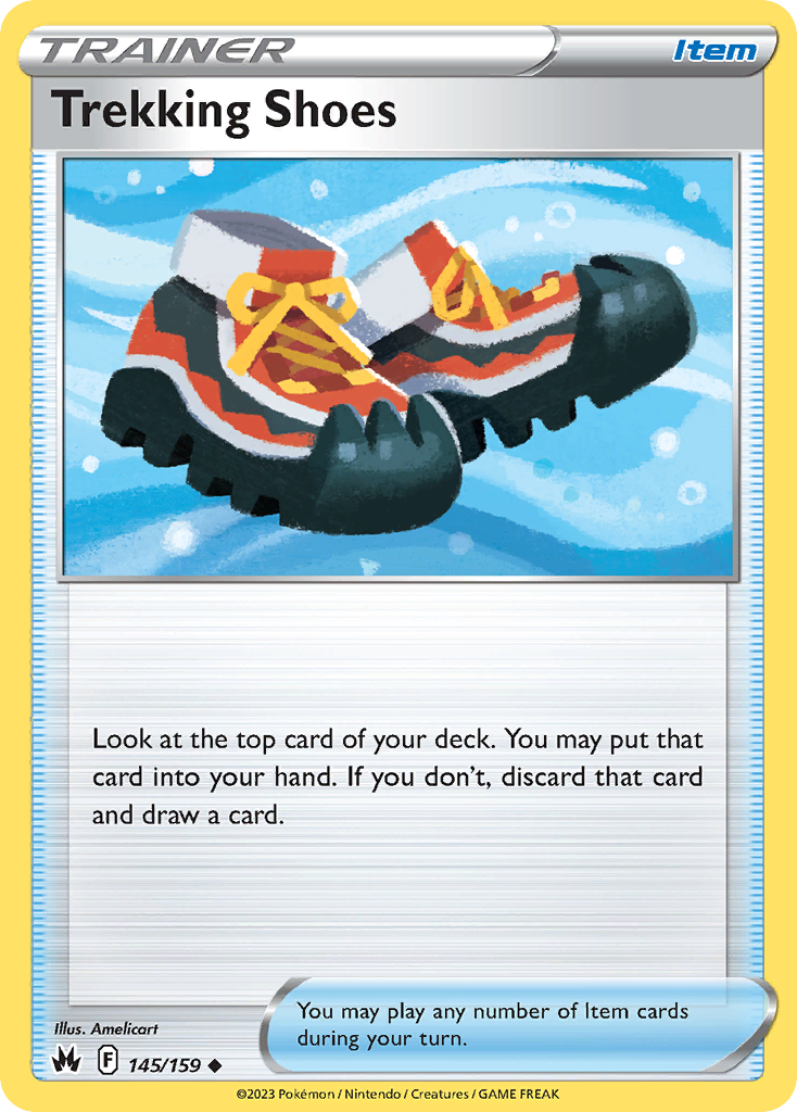 145/159 - Trekking Shoes - [Uncommon] - Reverse Holo