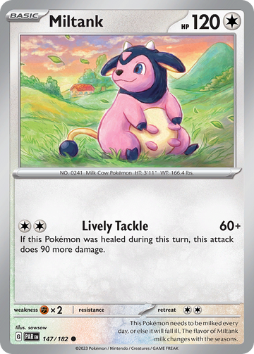 147/182 - Miltank - [Common] - Reverse Holo