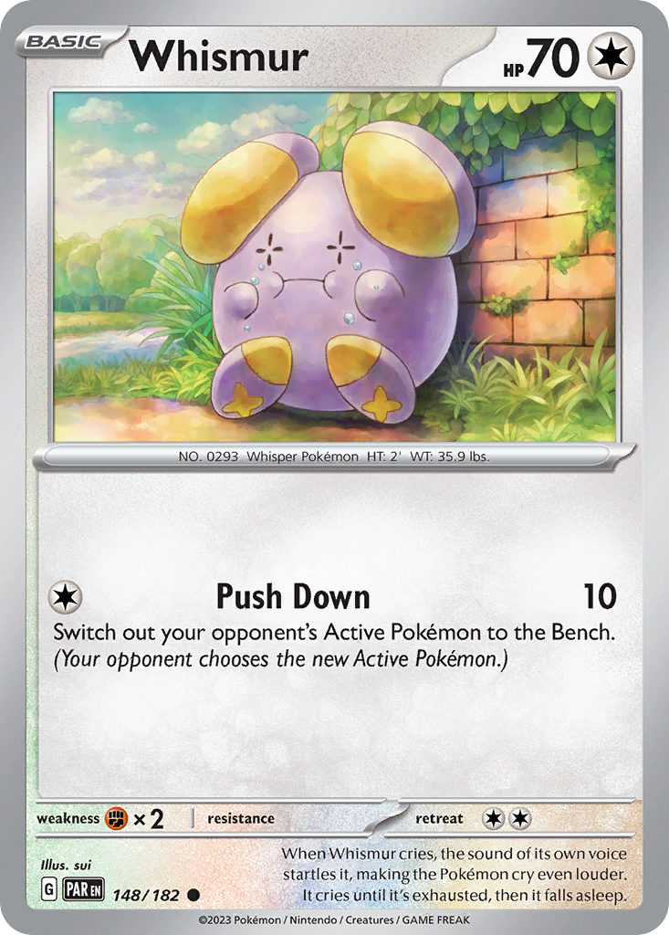 148/182 - Whismur - [Common] - Reverse Holo-Pokemeister