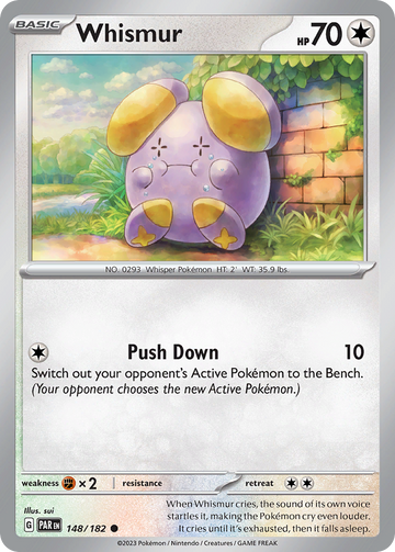 148/182 - Whismur - [Common] - Reverse Holo