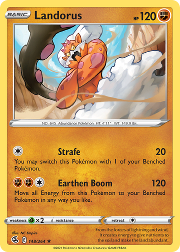 148/264 - Landorus - Reverse Holo - [Rare Holo]