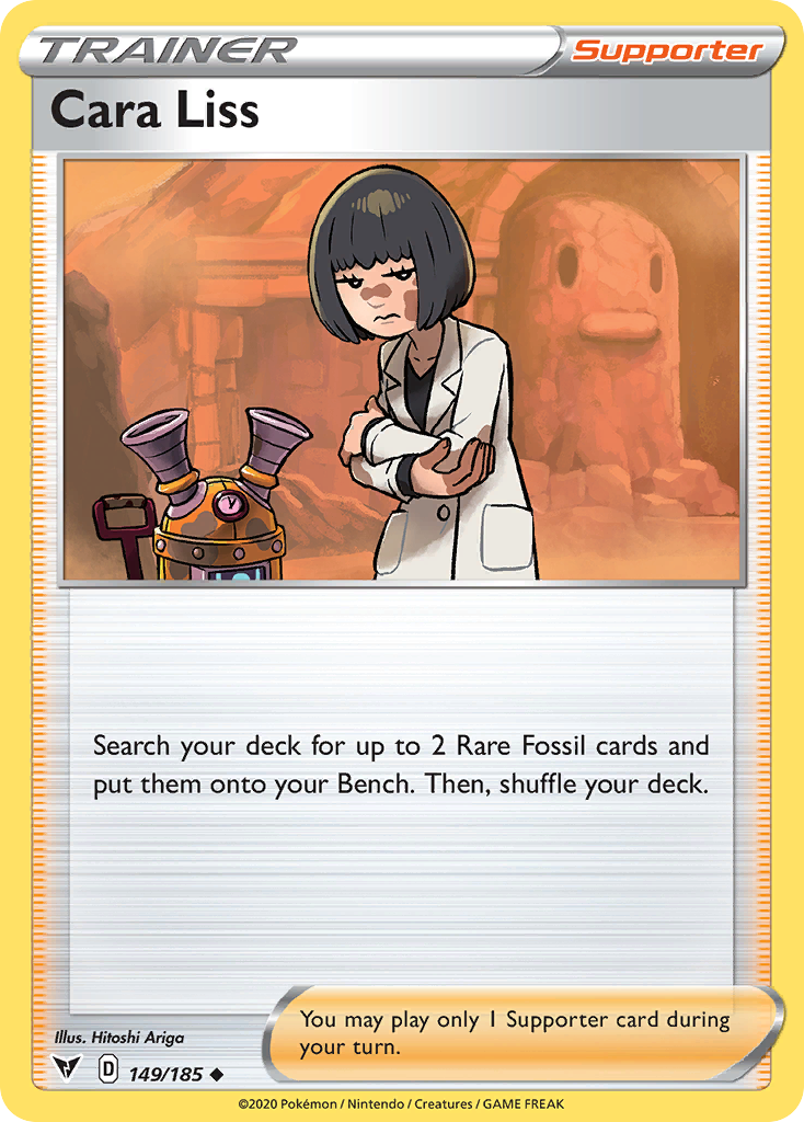 Pokémonkaart 149/185 - Cara Liss - Vivid Voltage - [Uncommon]