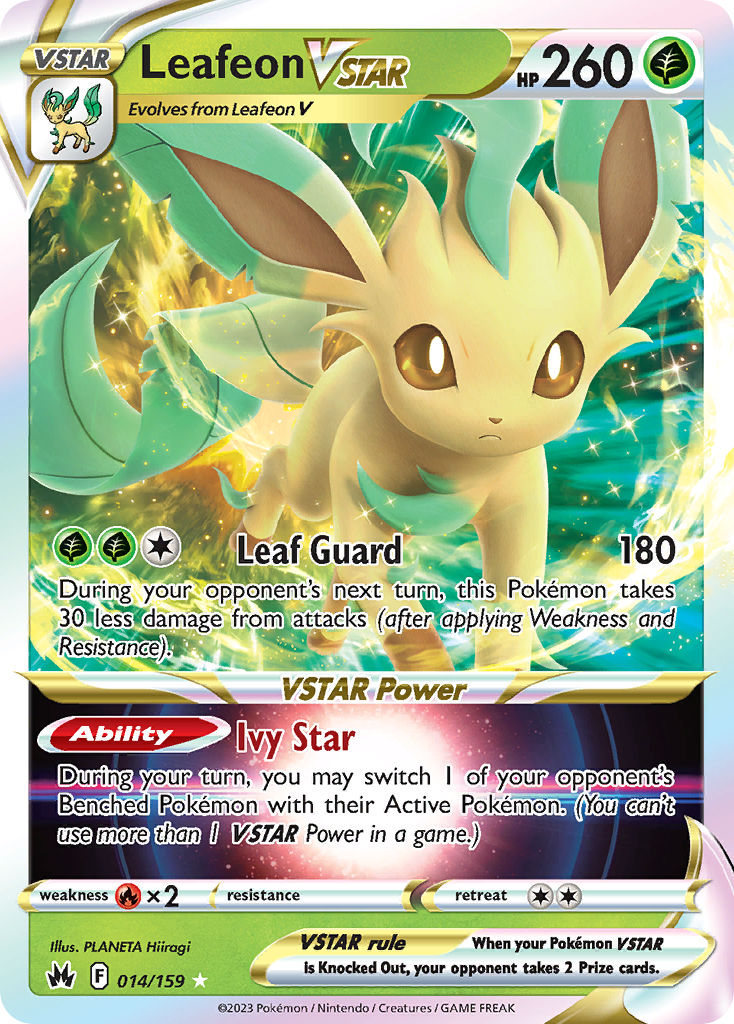 014/159 - Leafeon VSTAR - [Rare Holo VSTAR]