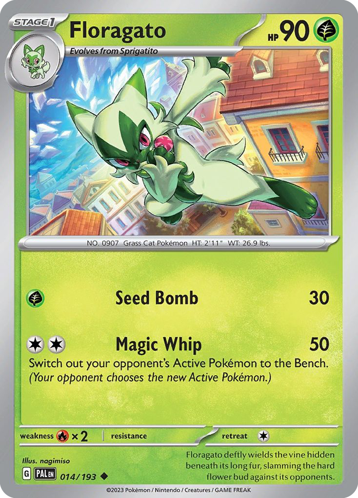 014/193 - Floragato - [Uncommon] - Reverse Holo