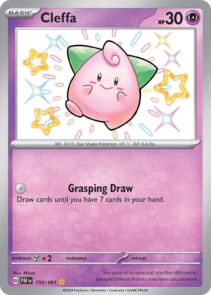 150/091 - Cleffa - [Shiny Rare]
