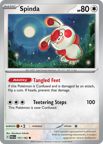 151/182 - Spinda - [Common] - Reverse Holo