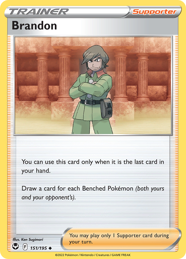 151/195 - Brandon - [Uncommon] - Reverse Holo