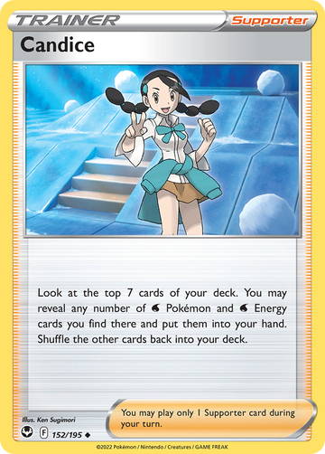 152/195 - Candice - [Uncommon] - Reverse Holo