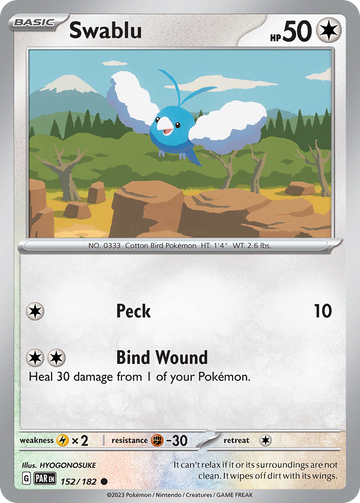 152/182 - Swablu - [Common]