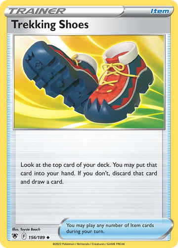 156/189 - Trekking Shoes - Reverse Holo - [Uncommon]