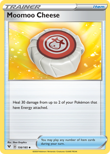 Pokémonkaart 156/185 - Moomoo Cheese - Vivid Voltage - [Uncommon]