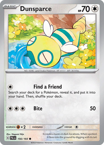 156/193 - Dunsparce - [Common]