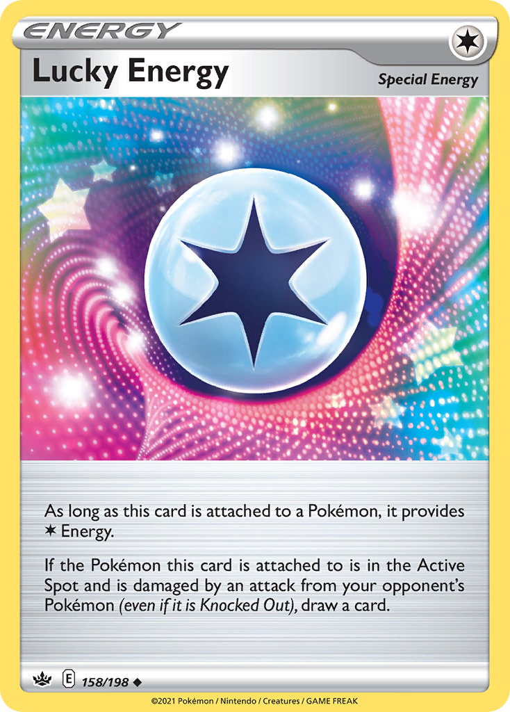 Pokémonkaart 158/198 - Lucky Energy - Chilling Reign - [Uncommon]