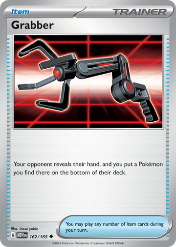 162/165 - Grabber - [Uncommon] - Reverse Holo