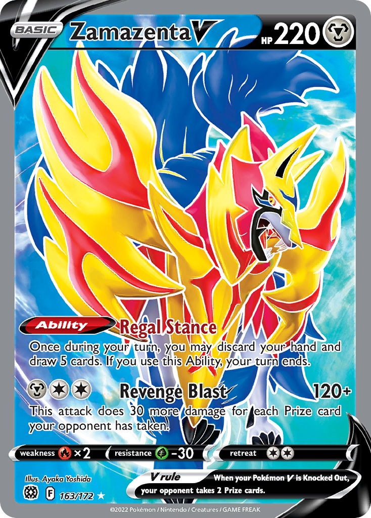 163/172 - Zamazenta V - [Rare Ultra]