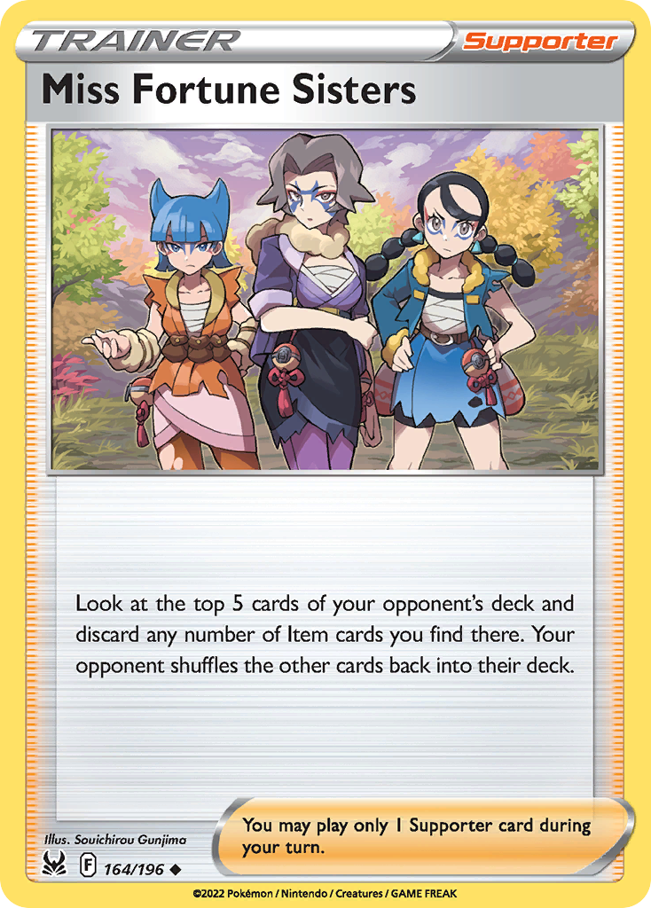 164/196 - Miss Fortune Sisters - Reverse Holo - [Uncommon]