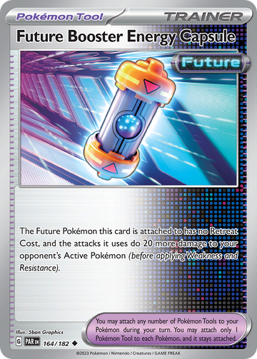 164/182 - Future Booster Energy Capsule - [Uncommon] - Reverse Holo