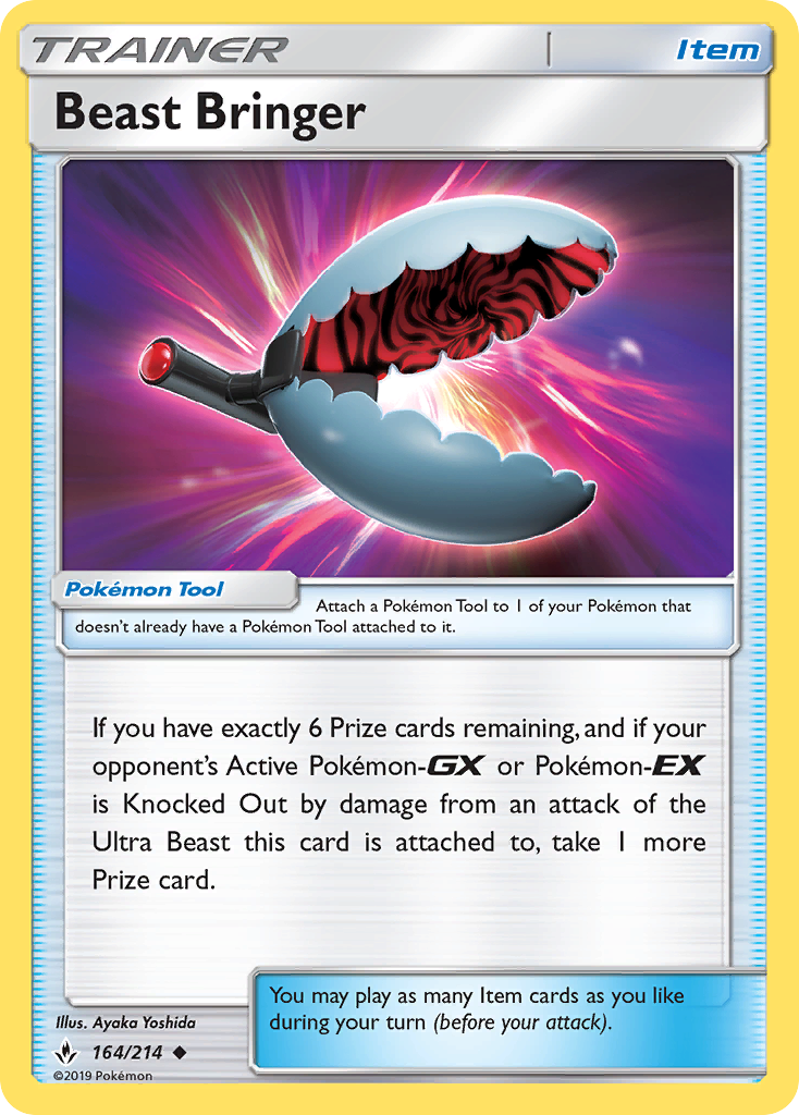Pokémonkaart 164/214 - Beast Bringer - Unbroken Bonds - [Uncommon]